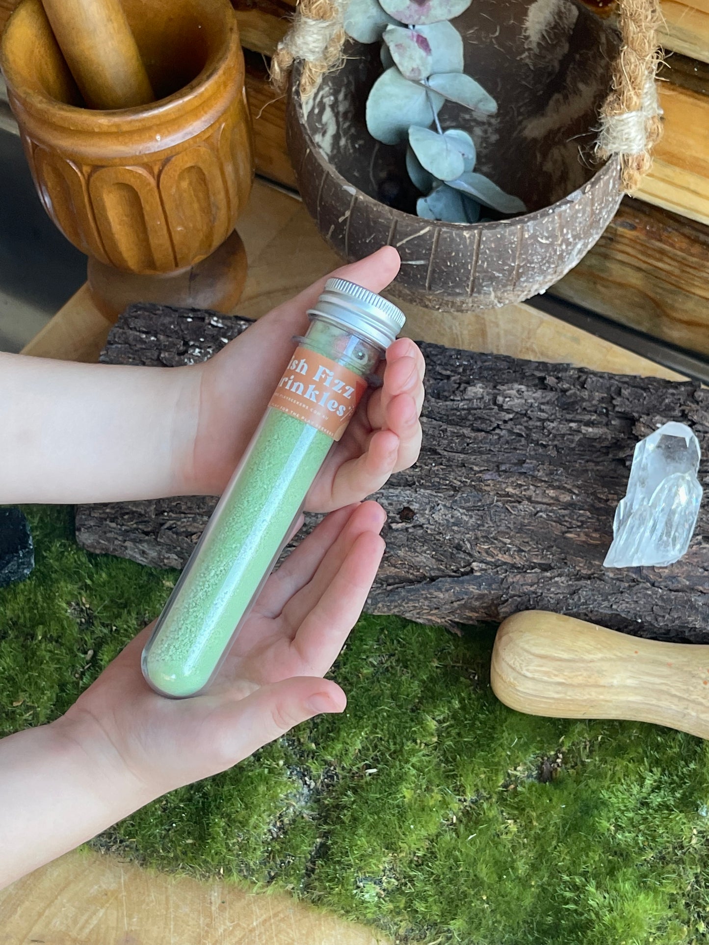 Monster Booger Wish Fizz Sprinkle Tube