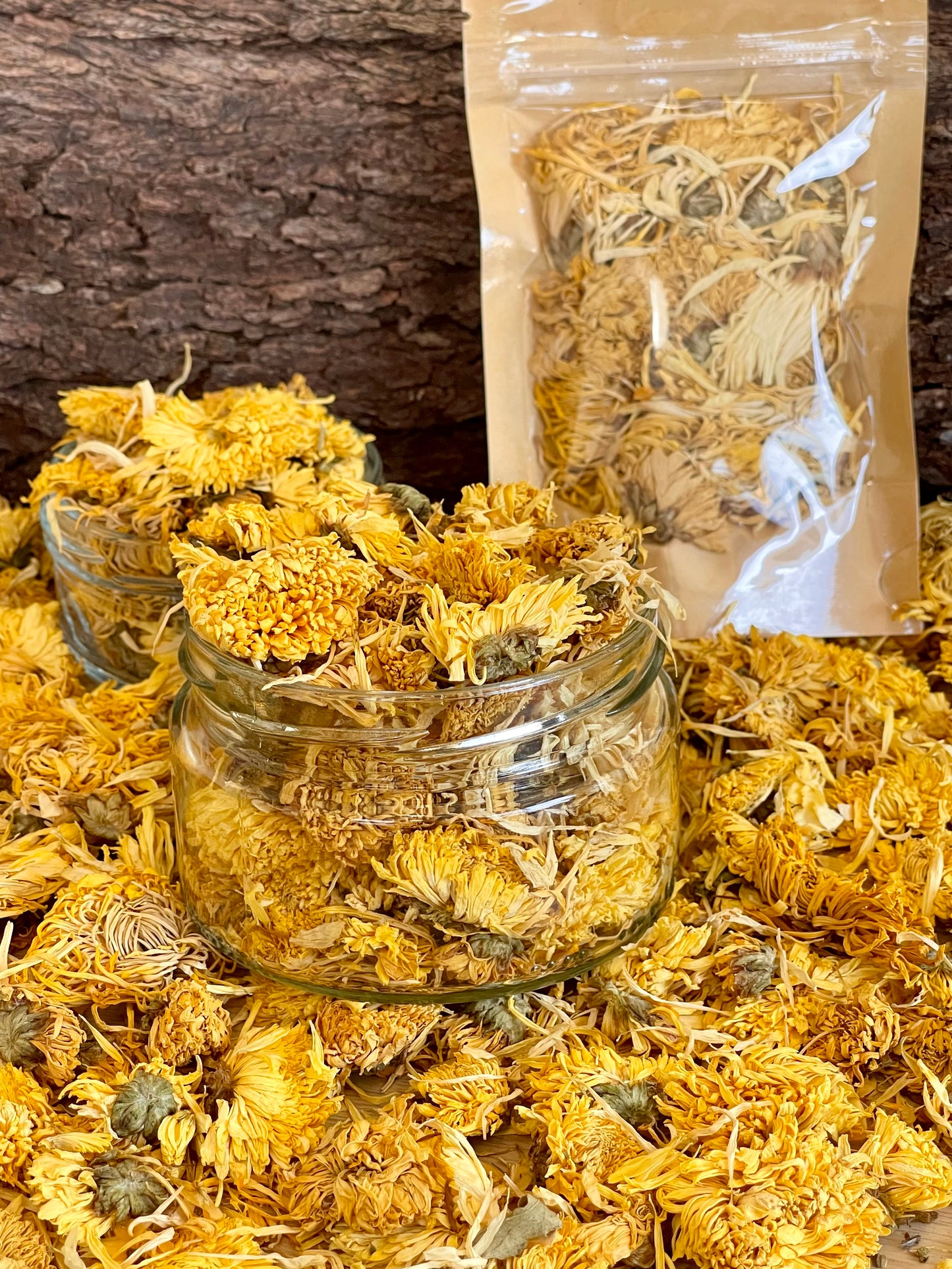 Dried Blooms- Sunshine