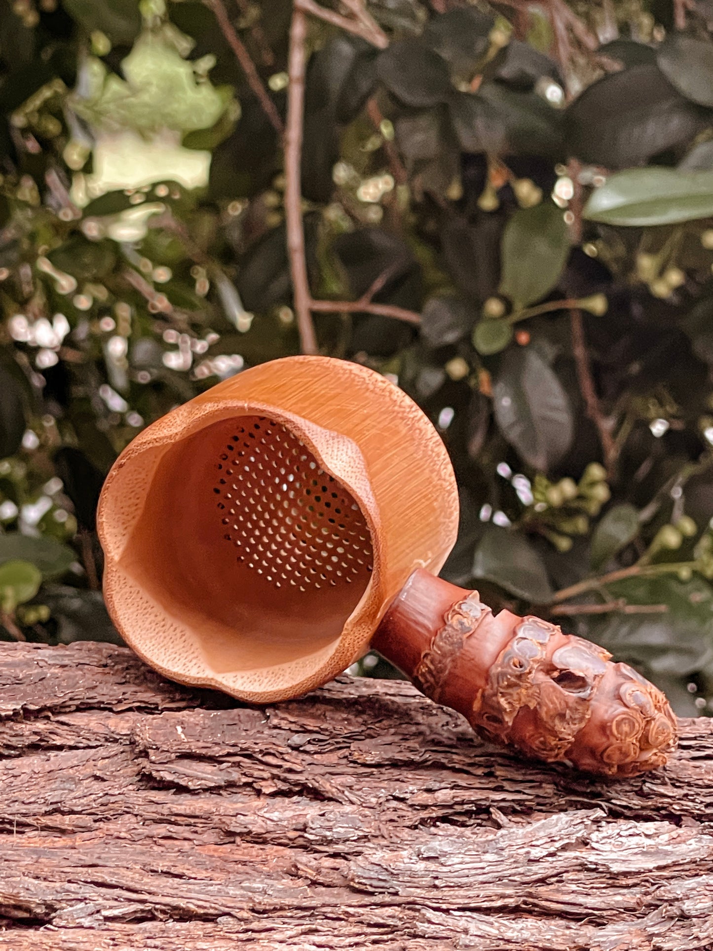 Natural Bamboo Scoop Sieve