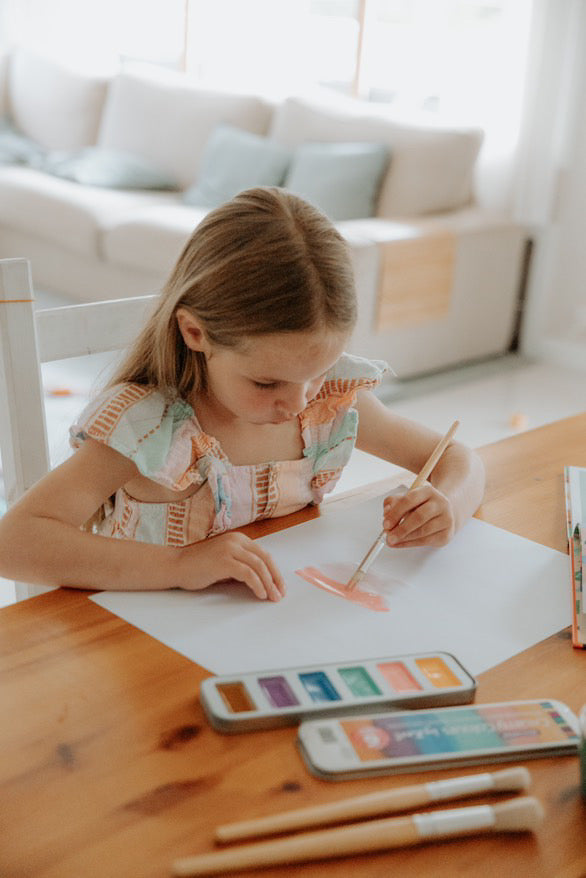 Creamy colours Watercolours paint- Macaron