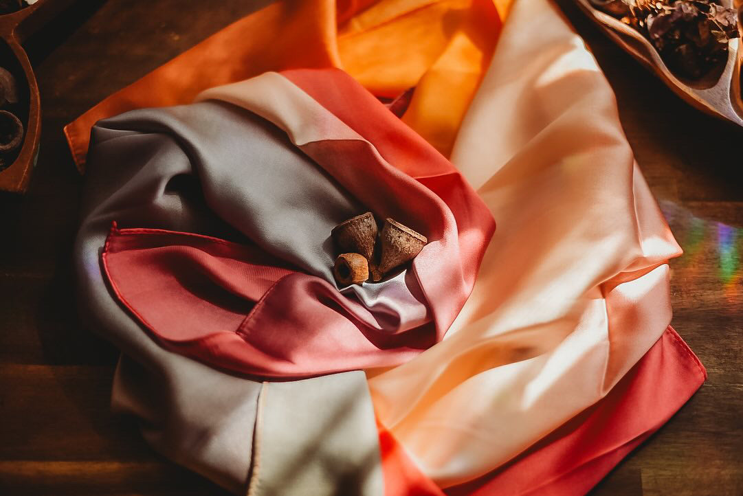 Vegan Play Silks - assorted colours -Sensory Silk