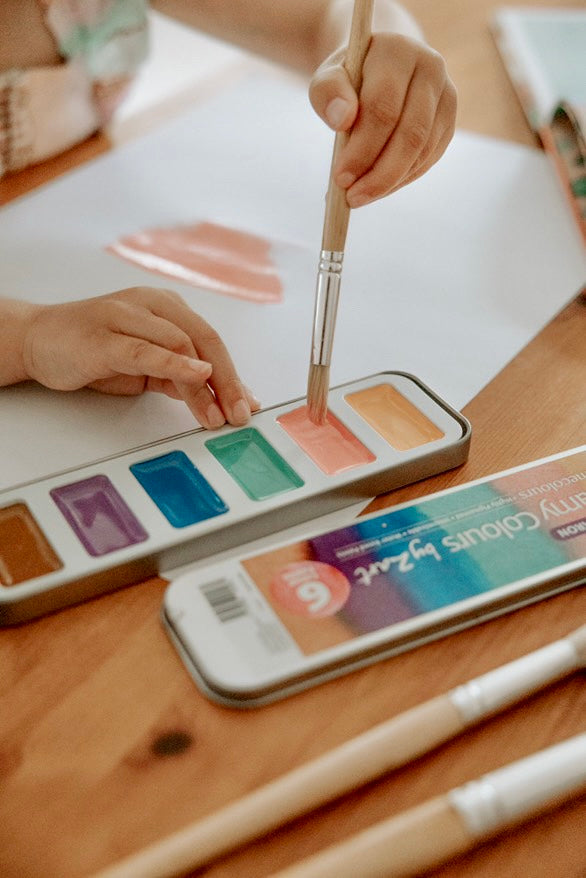 Creamy colours Watercolours paint- Macaron