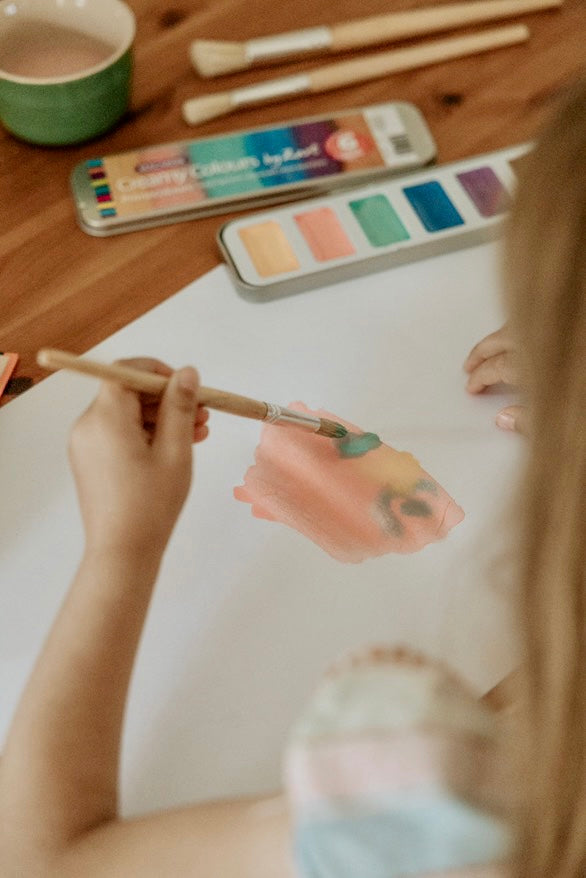 Creamy colours Watercolours paint- Macaron