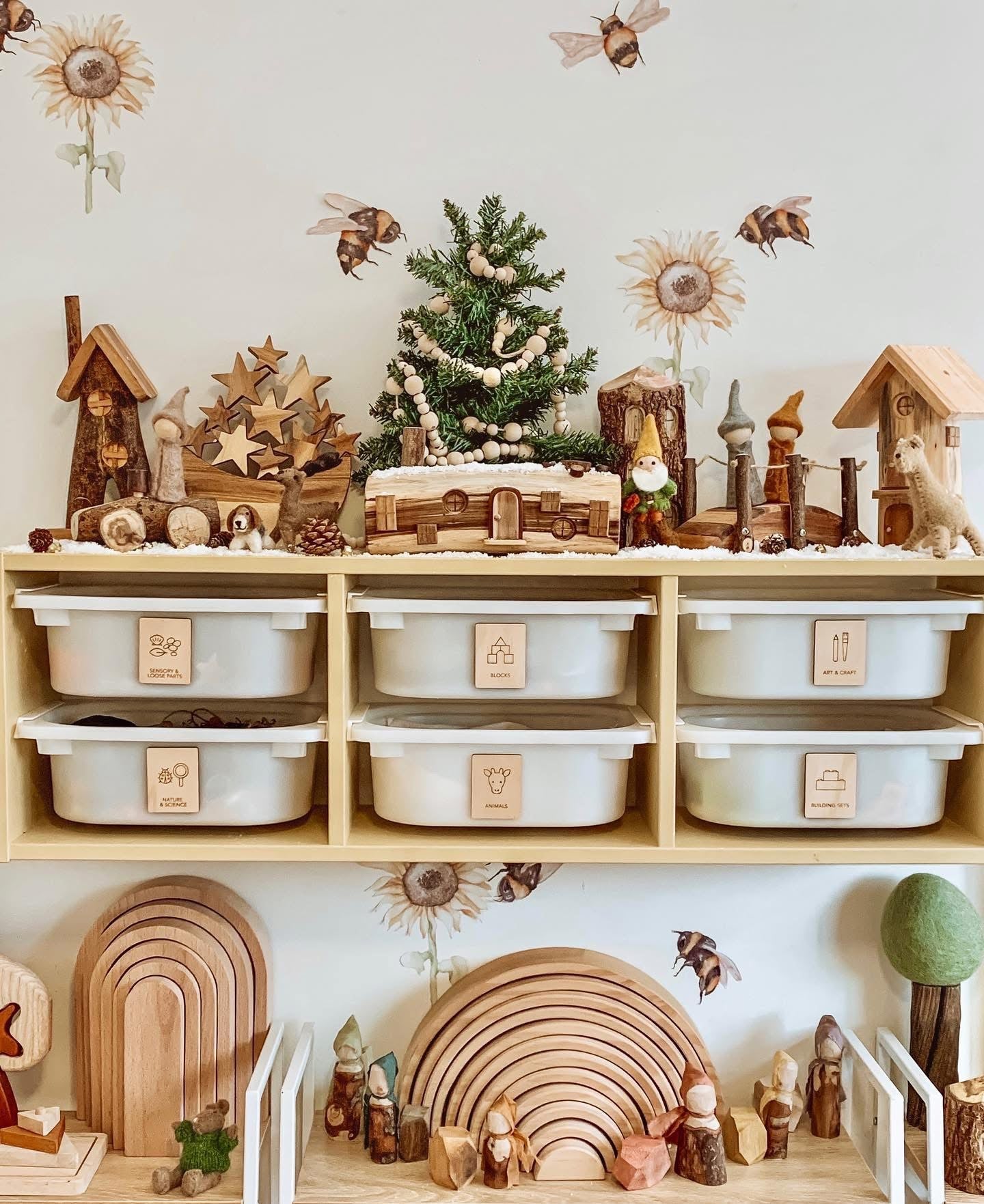Steiner inspired Log House