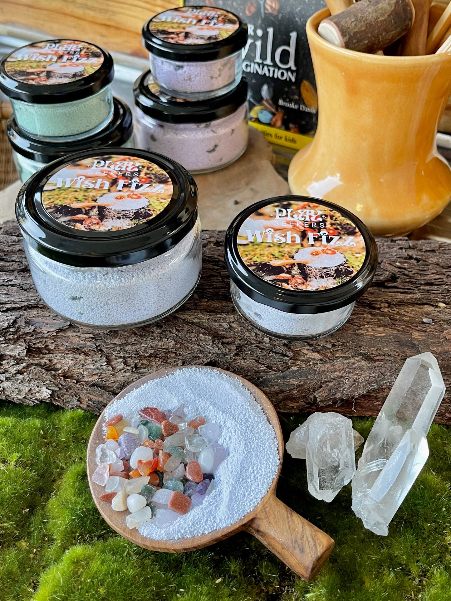 Enchanted Gems Wish Fizz- Bubbling Blue