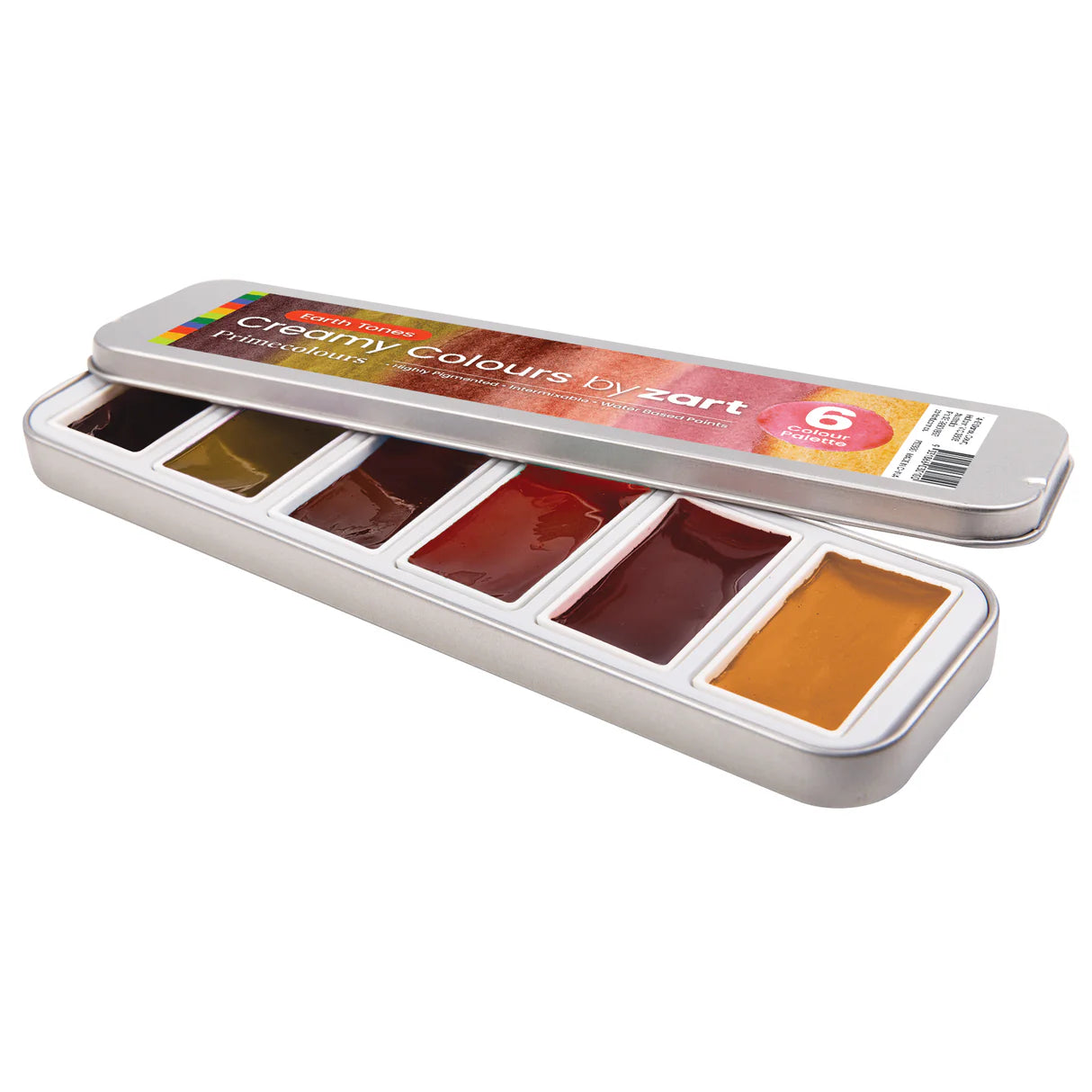 Creamy Colours Paint - Earth Tones