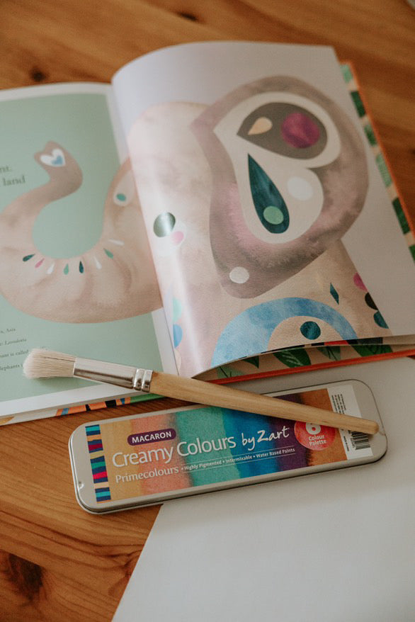 Creamy colours Watercolours paint- Macaron