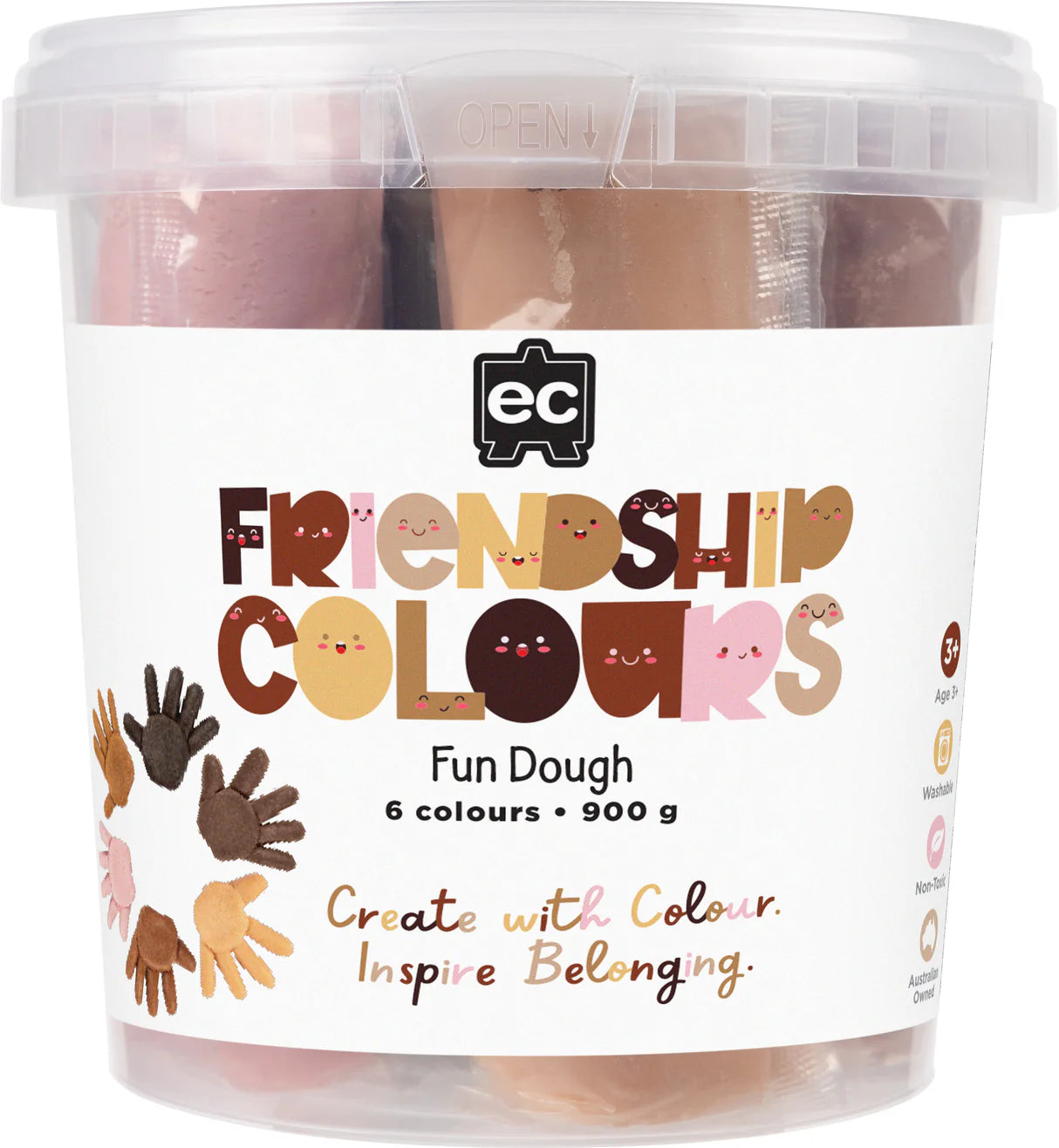 Friendship Colours Dough