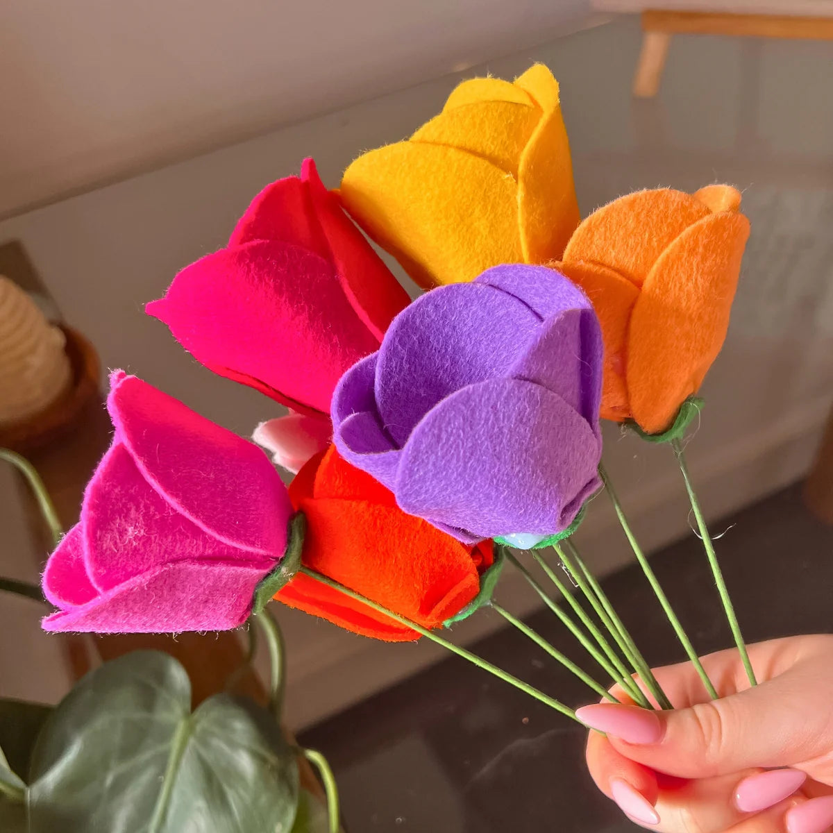 Filges Organic Plant Dyed Wool Felt 20x15cm 6 Sheets - Basic Assortment