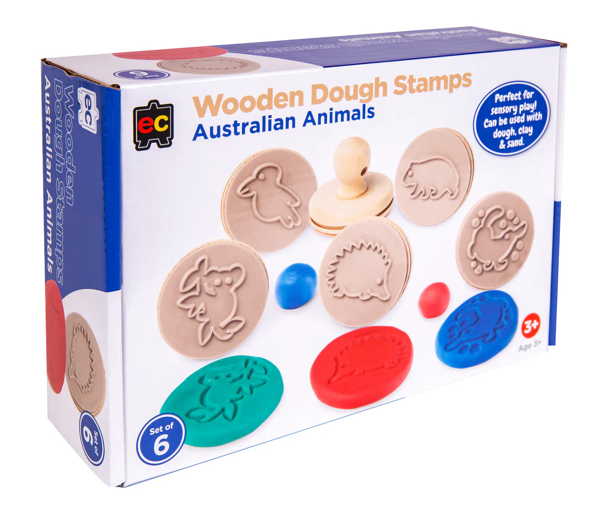 Wooden Dough Stamps - Animals
