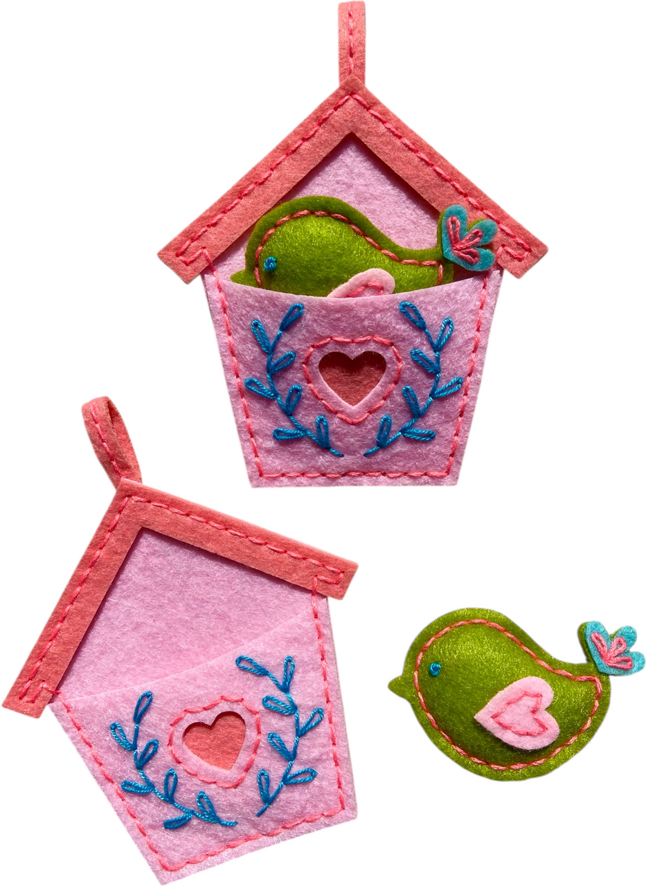 DIY Felt Craft Kit - Bird House