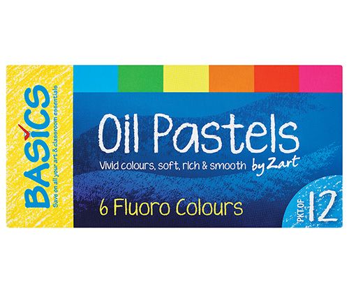 Oil Pastels Fluoro