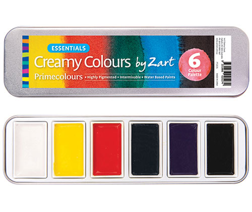 Creamy Colours Watercolours - Primecolours