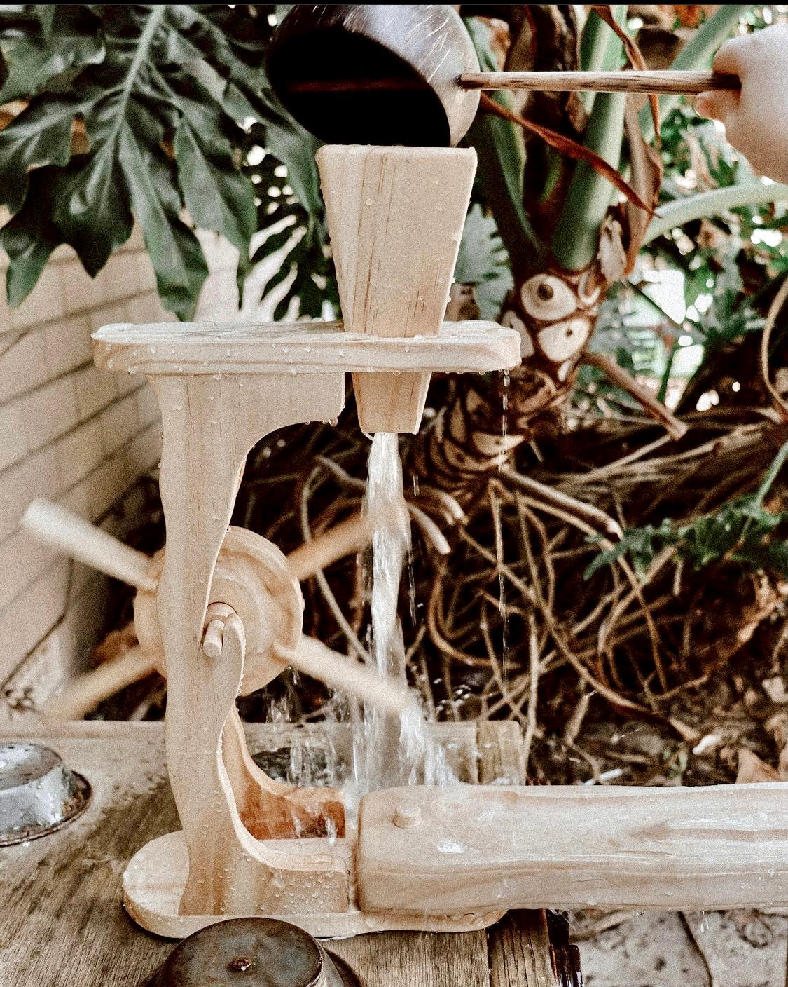 Wooden Water & Sand Wheel