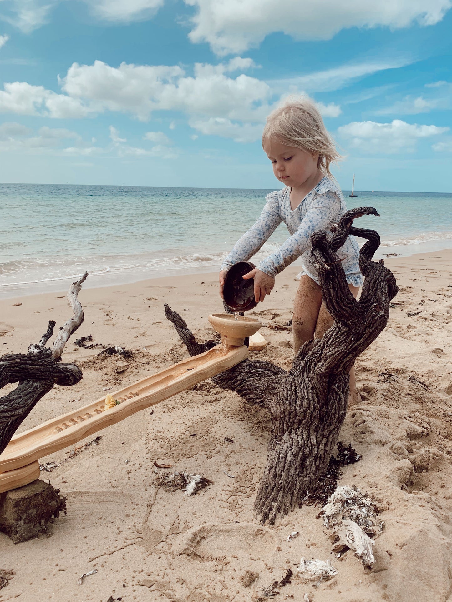 Wooden Water Ways Set