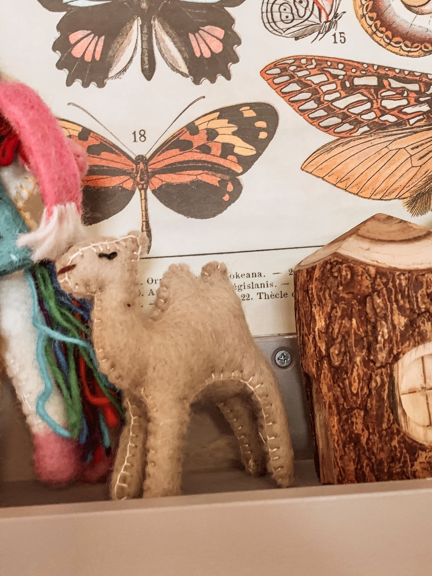Felt Animal: Bunny, Dog, Elephant , Giraffe, Fawn, Camel, Ducks