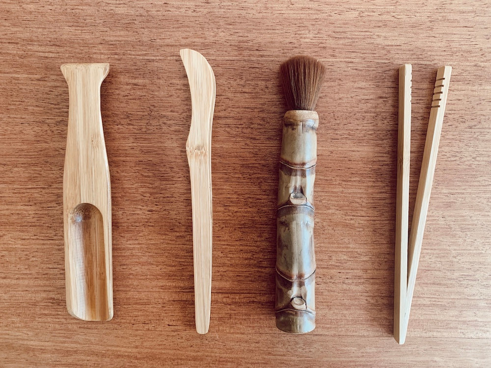 Natural Bamboo Fine Motor Set
