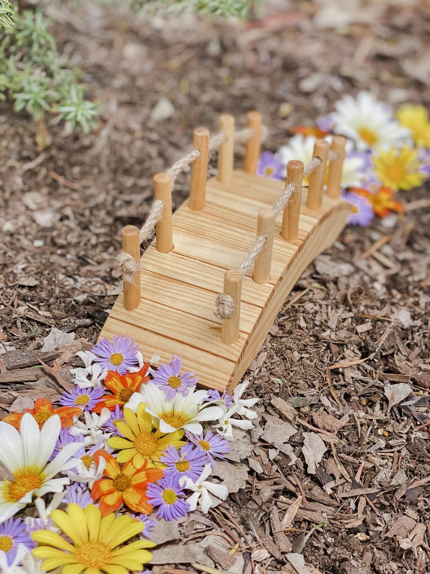 Small World Wooden Bridge