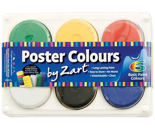 Poster Colour Palette - assorted colours available