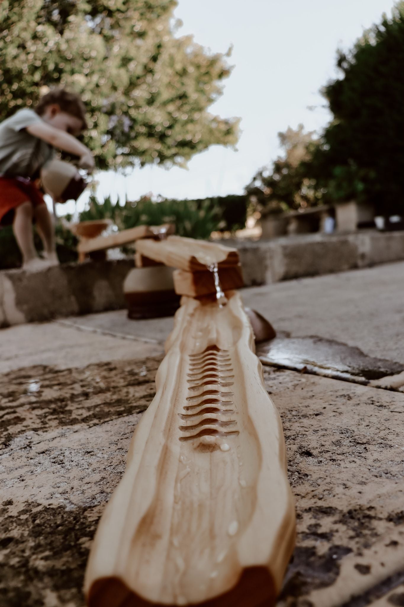 Wooden Water Ways Set