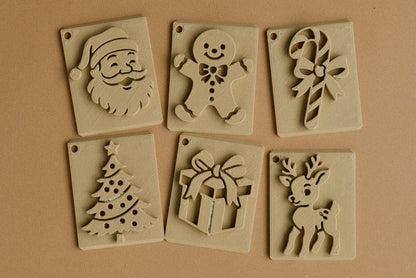 Christmas Eco Stamp Set of 6
