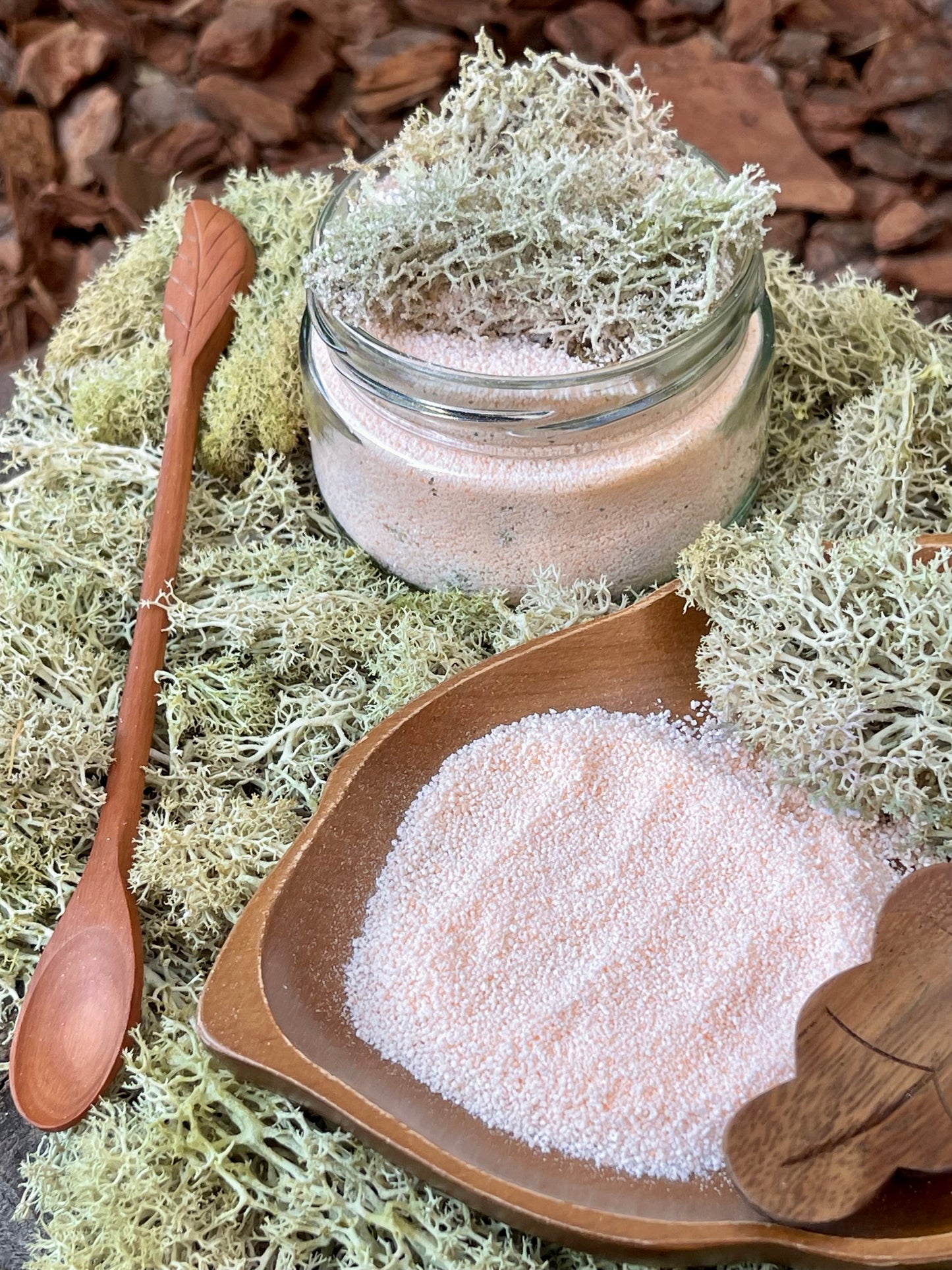 Forest Moss Wish Fizz - Peach Glow