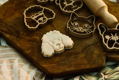 Pet Friends Eco Cutter Set - 5 Animal Faces