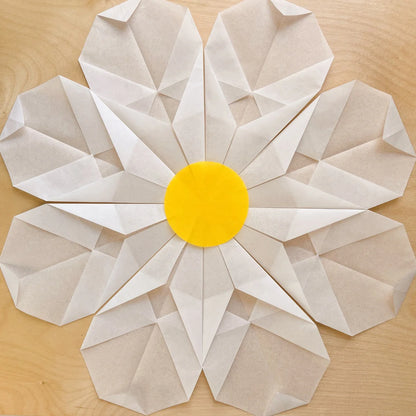 Window Star Folding Paper - Wax-like Kite Paper - 40gsm Assorted Rainbow Colour