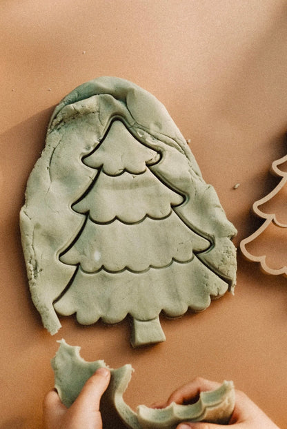 Christmas Tree Playdough Decorating Kit