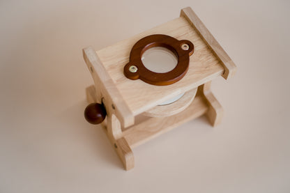 Wooden Microscope