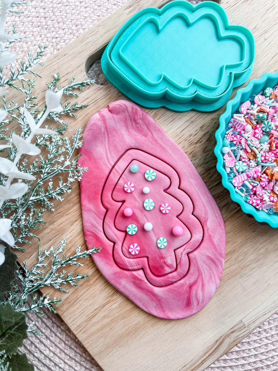 ECO Play Sense Stamp & Cutter | Christmas Tree