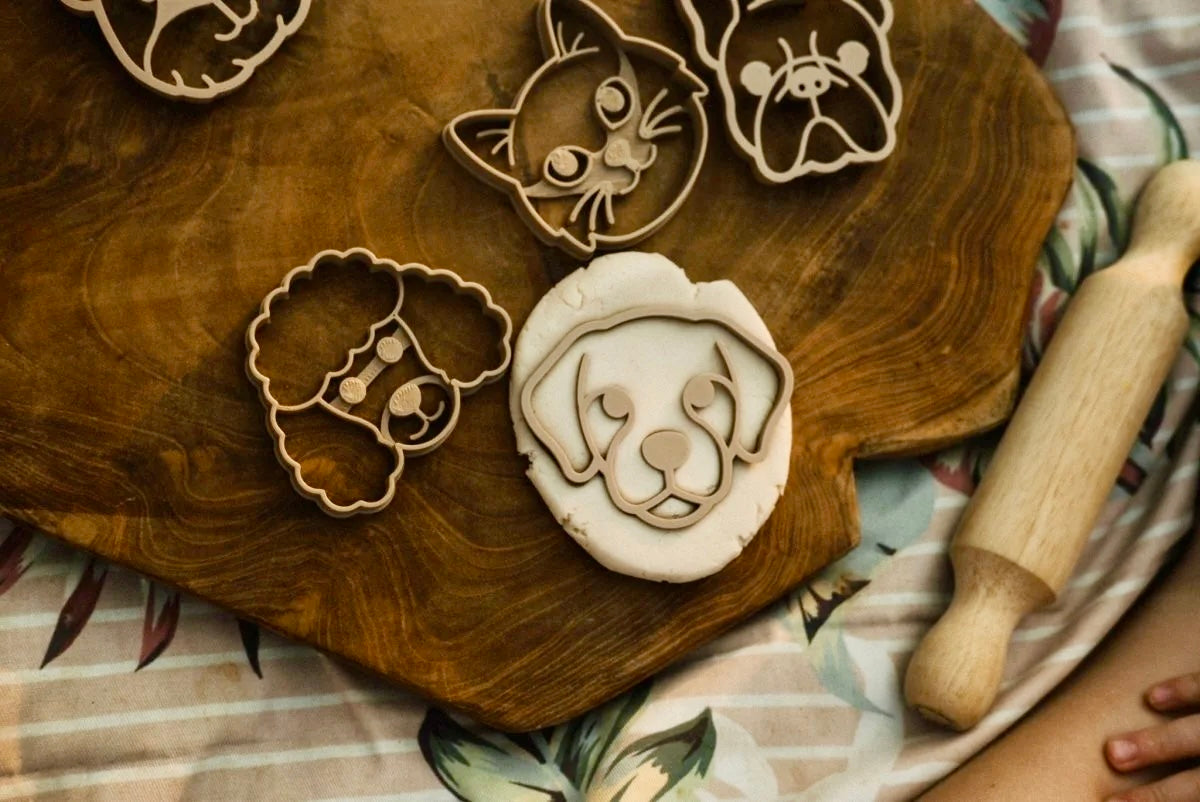 Pet Friends Eco Cutter Set - 5 Animal Faces