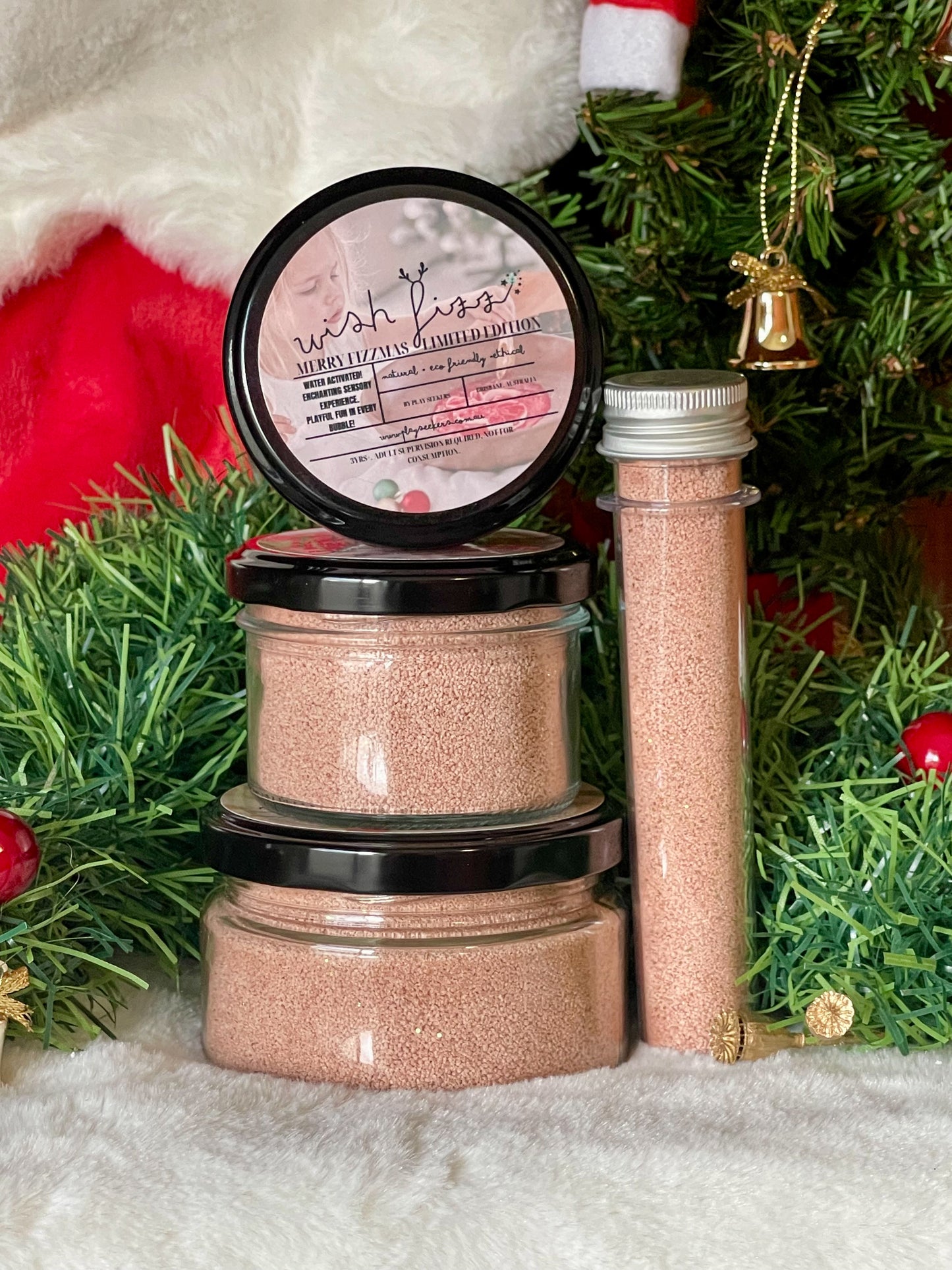 Merry Fizzmas -Gingerbread man - Limited Edition