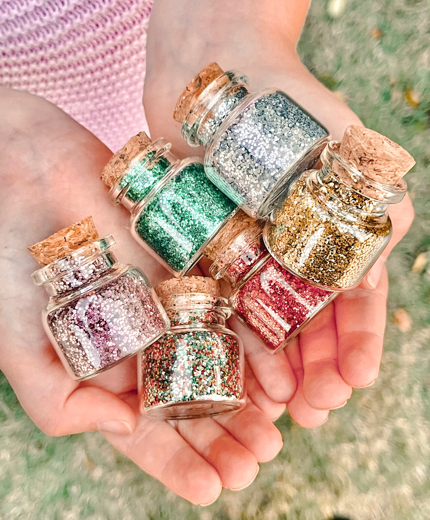 Bio-Glitter Sparkle Pots- Assorted colours & Sizes available