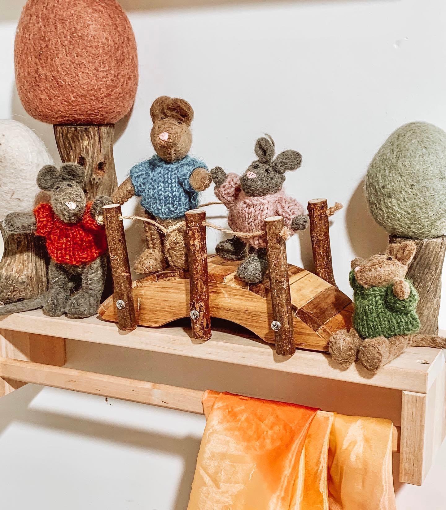 Mouse Family- Set of 4