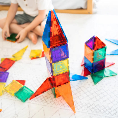 Learn & Grow Magnetic Tiles - 64 piece set