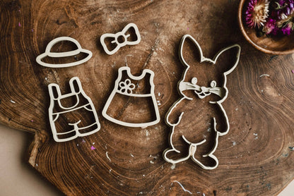 Bunny Dress-up Eco cutter set