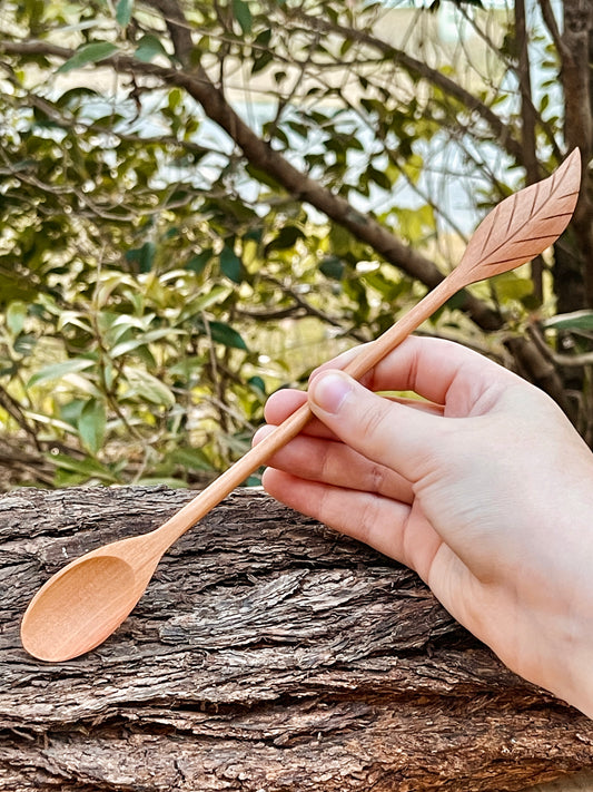 Woodland Leaf Stirring Spoon