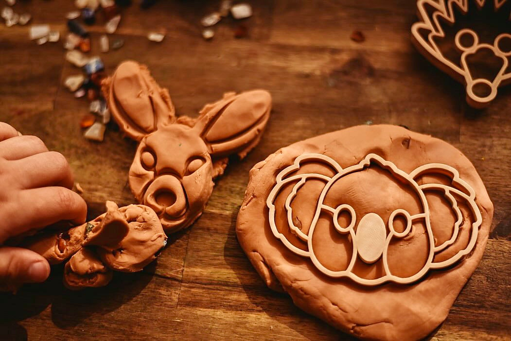 Aussie Animal Face Eco Cutter Set