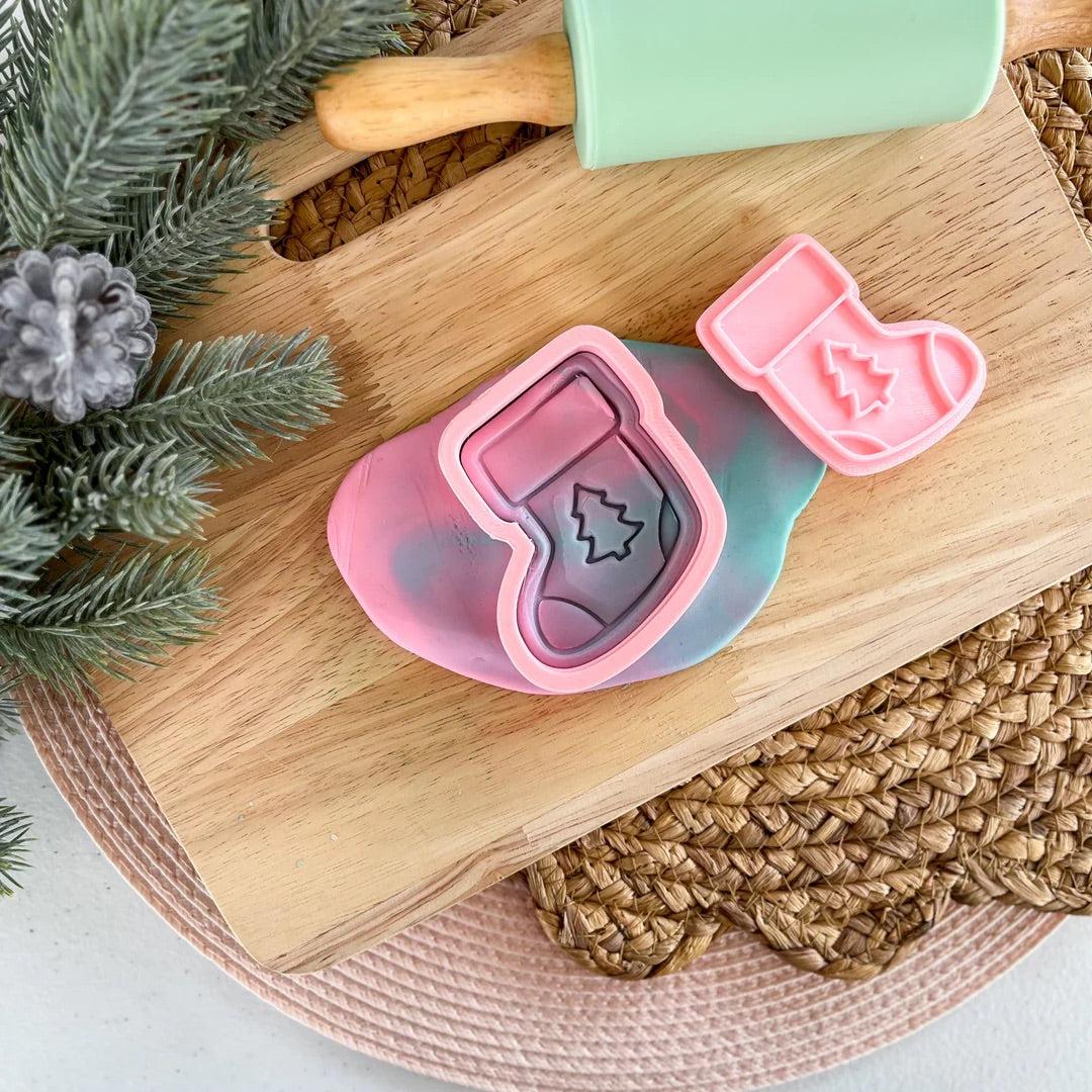 ECO Play Sense Stamp & Cutter | Christmas Stocking