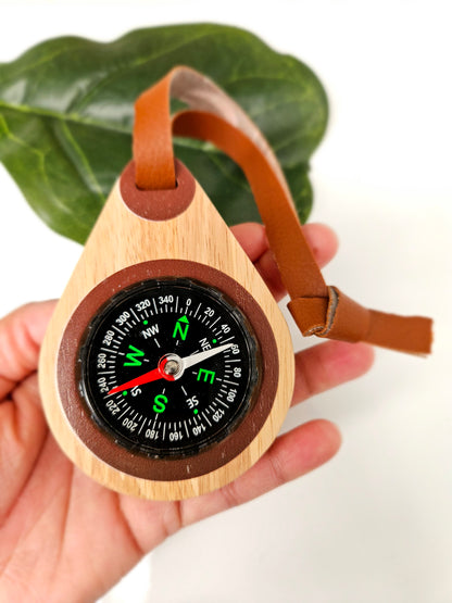 Wooden Explorers Compass