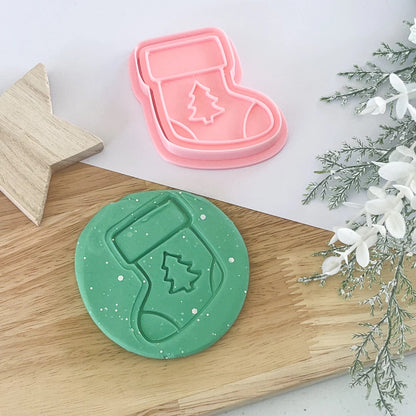 ECO Play Sense Stamp & Cutter | Christmas Stocking