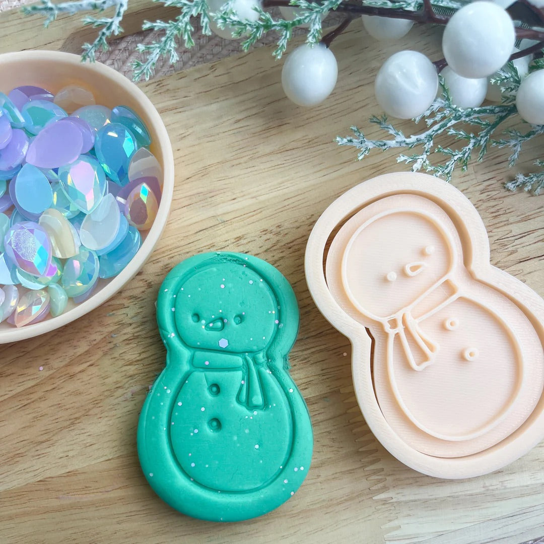 ECO Play Sense Stamp & Cutter | Snowman