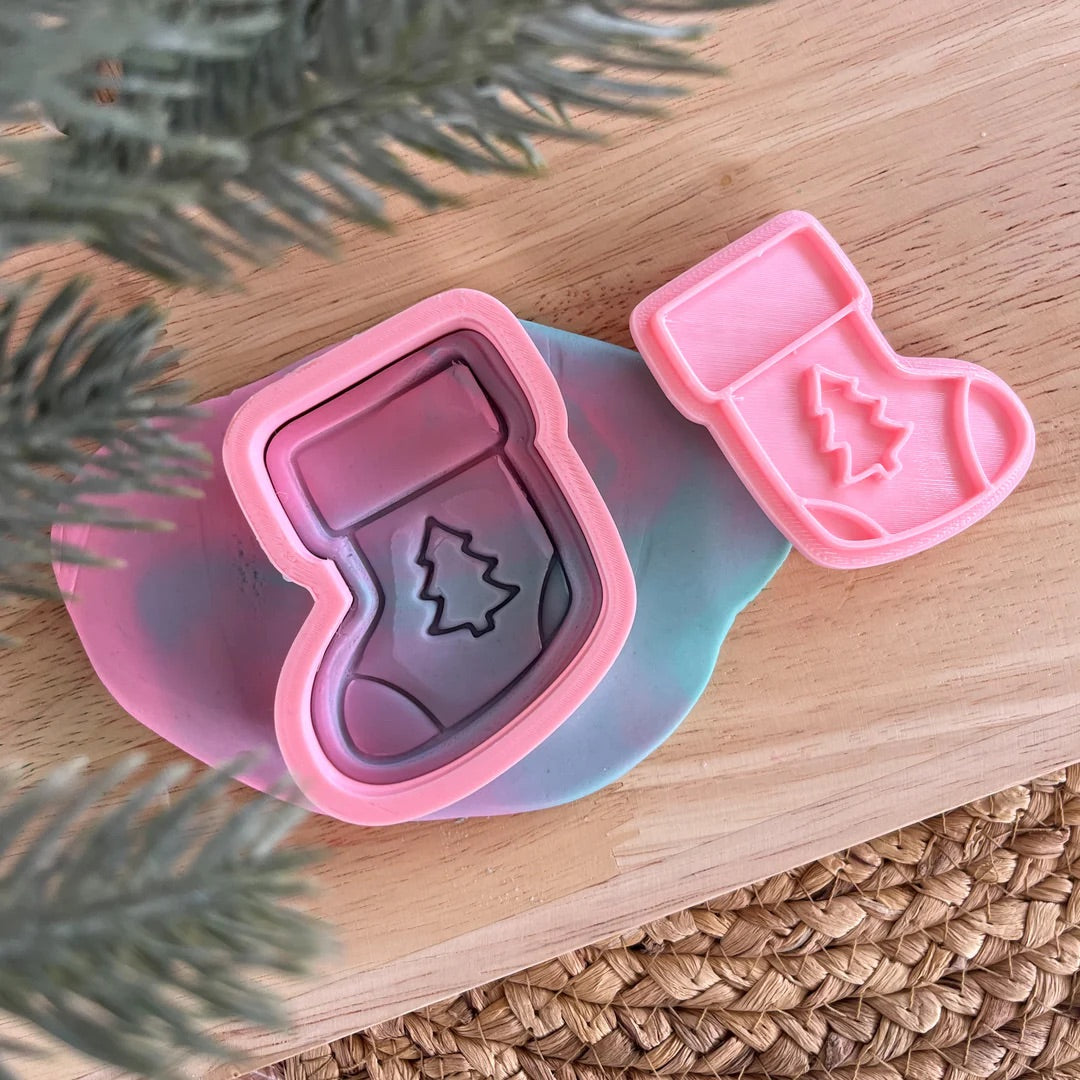 ECO Play Sense Stamp & Cutter | Christmas Stocking