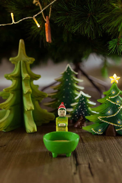 Mini Pixie Cauldron- Green