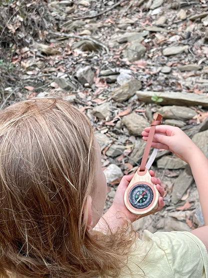 Wooden Explorers Compass