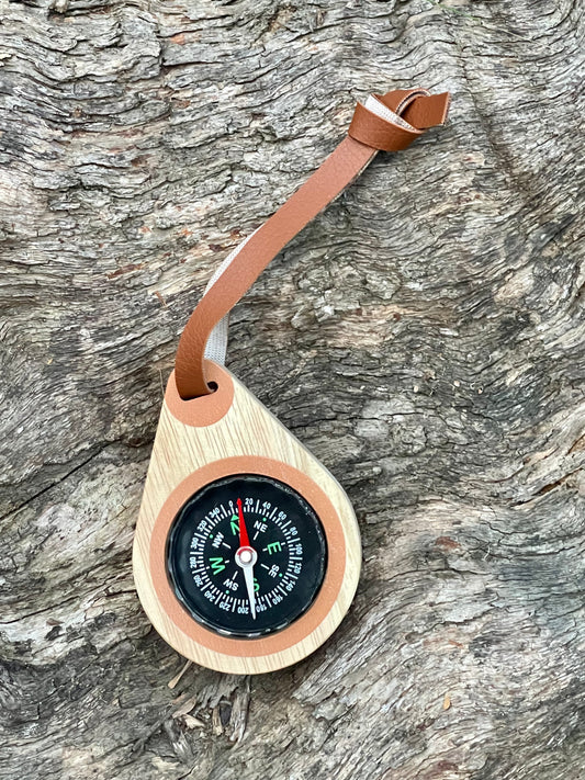 Wooden Explorers Compass