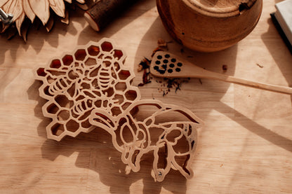 Teddy Bear Bee Eco Cutter Set