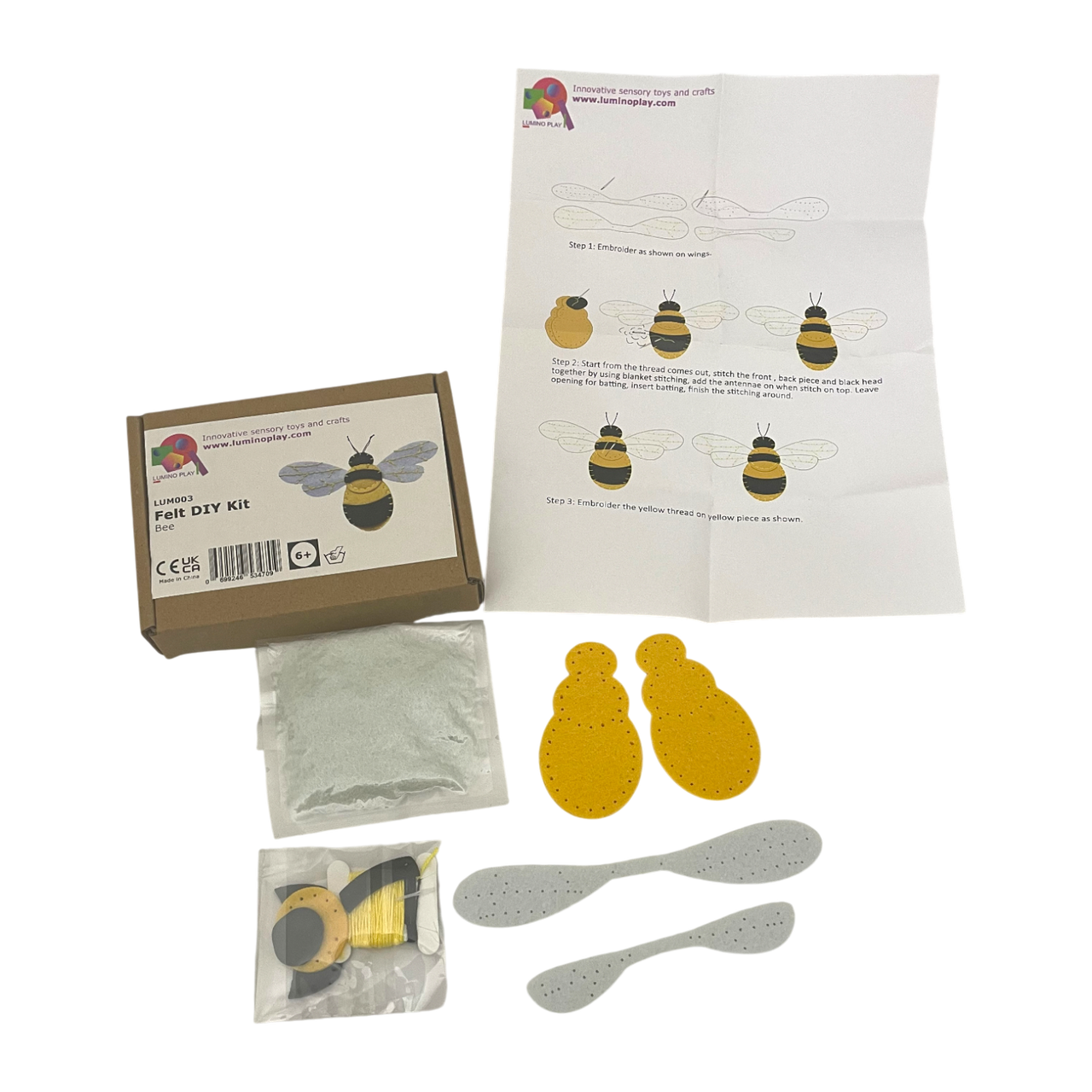 DIY Felt Craft Kit - Bee