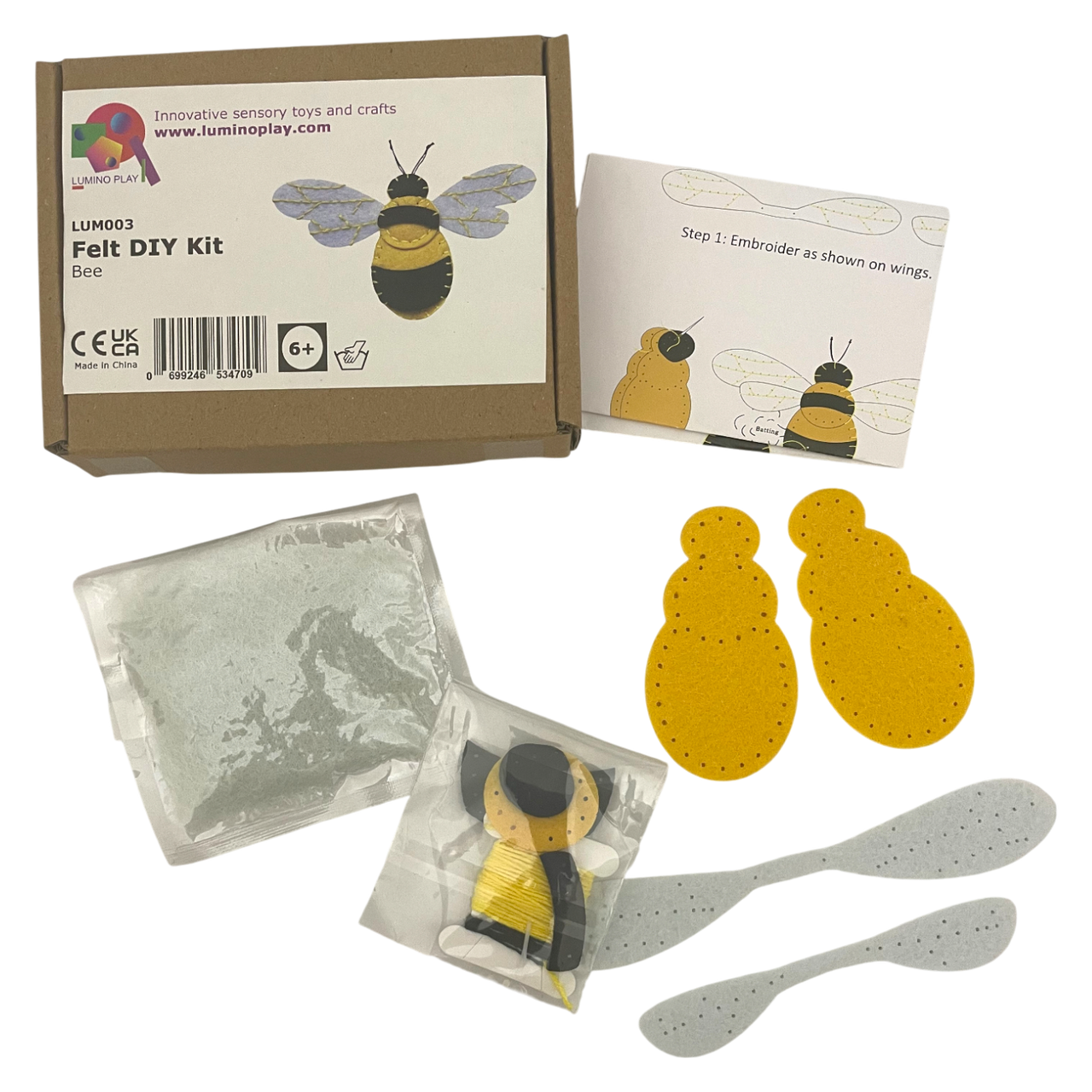 DIY Felt Craft Kit - Bee